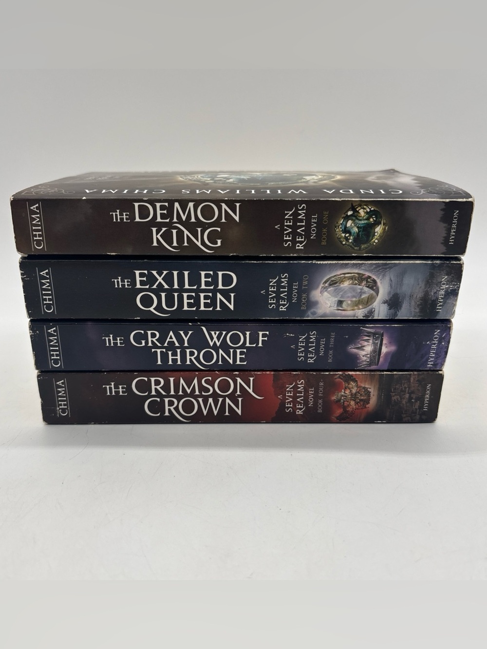 Seven Realms Complete Book Series Set 1-4 by Cinda Williams Chima - Paperback